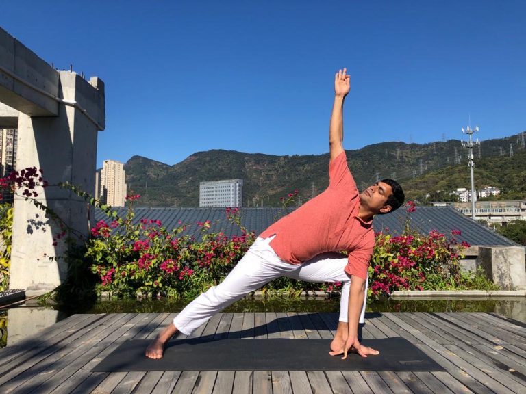 Hatha Yoga Pose